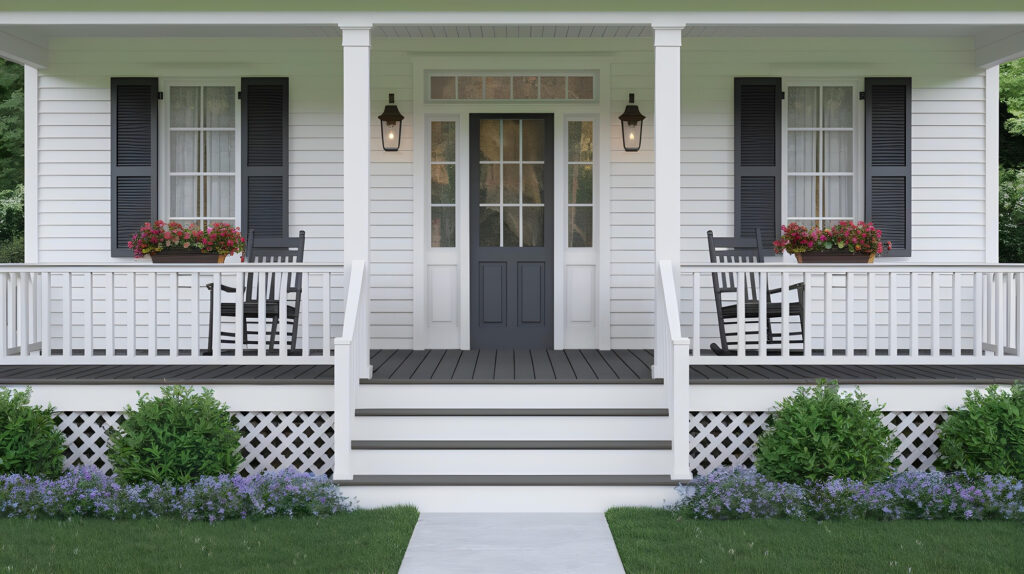 Front entrance to home
